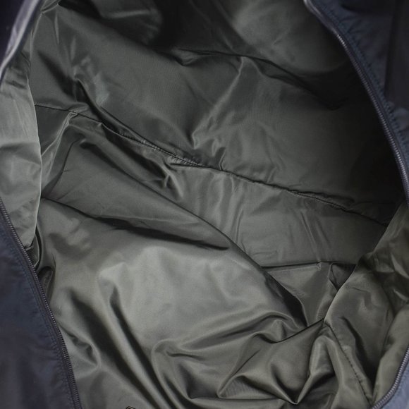 PRADA "Linea Rossa": Navy Blue, Tessuto Nylon & Logo Duffel/Weekender Bag (td) - Picture 13 of 13